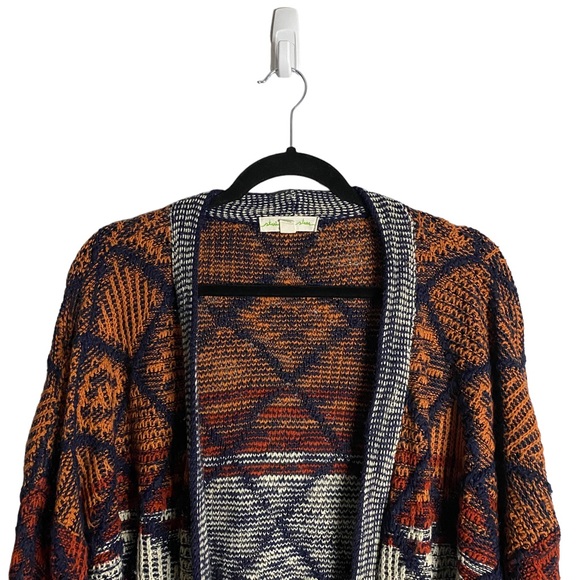 Staring at Stars Women's Patterned Cozy Knit Open Front Cardigan - Picture 2 of 7